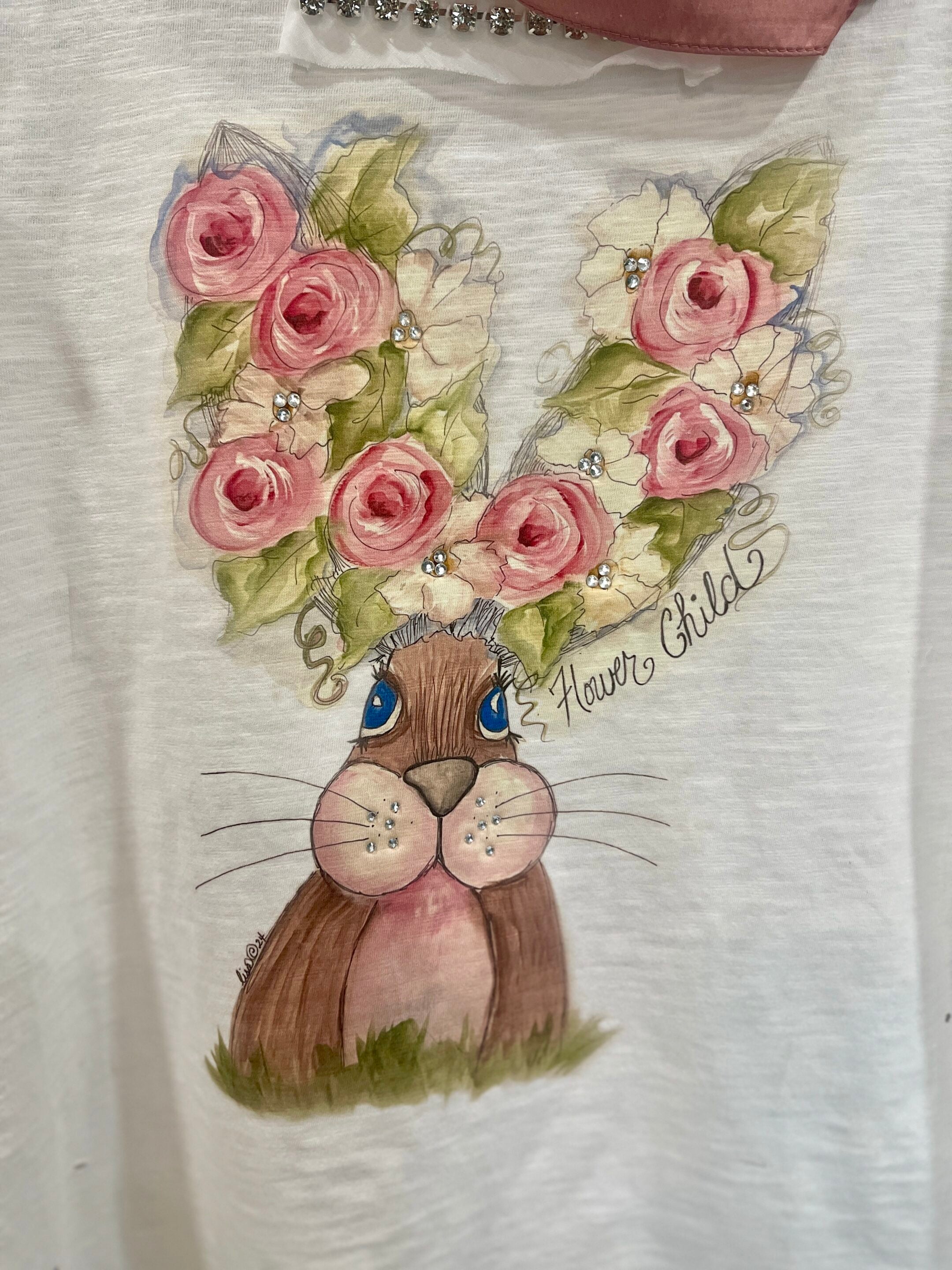 Flower Child Bunny Shirt Bundle image 3