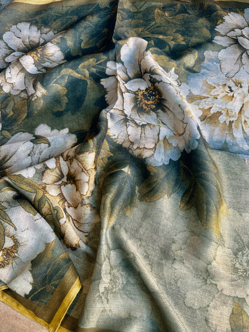 Golden Flower Wild Rag image 3