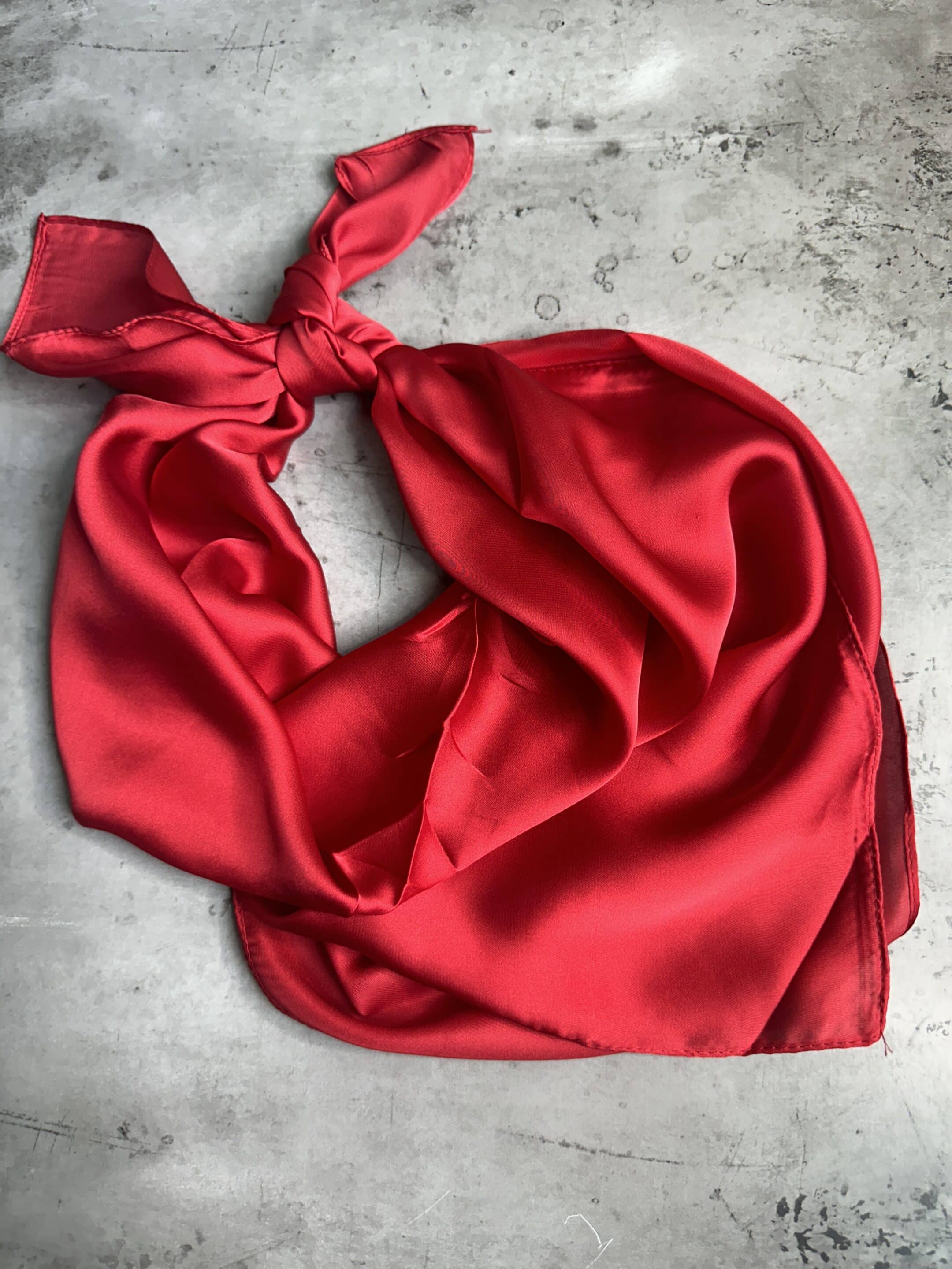 Scarlet Red Wild Rag image 0