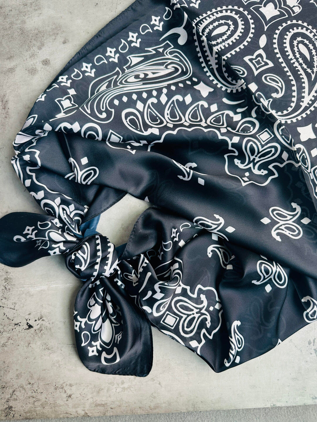 Black Bandana Wild Rag image 2