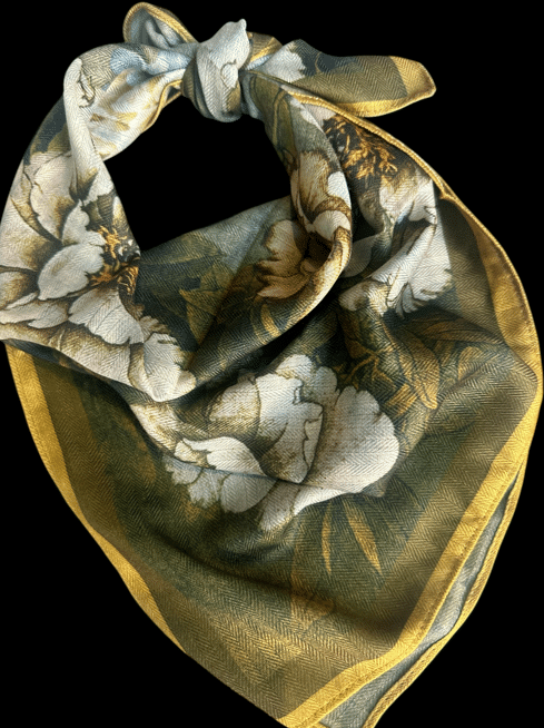 Golden Flower Wild Rag image 0