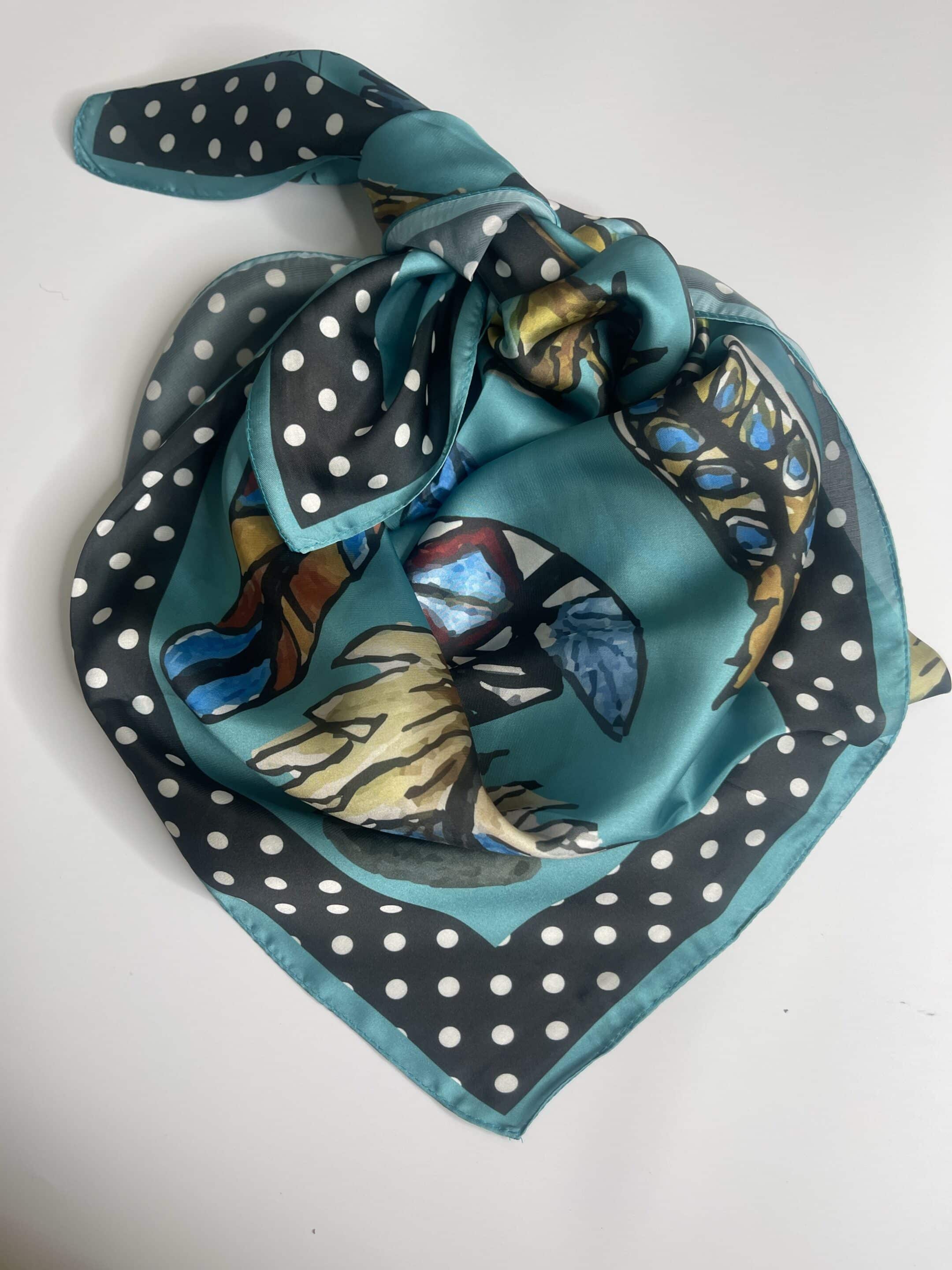 Feather Blues Wild Rag image 1