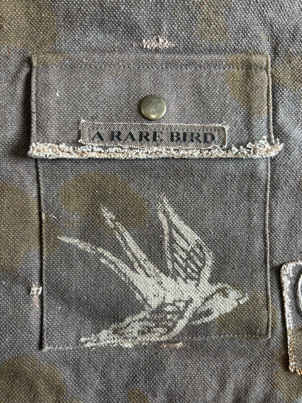 A Rare Bird Postal Bag
