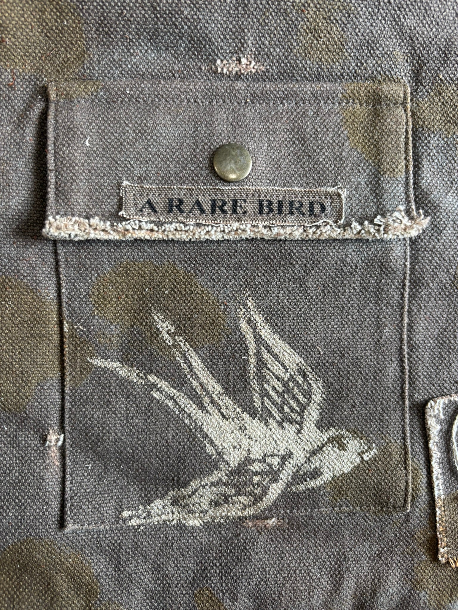 A Rare Bird Postal Bag