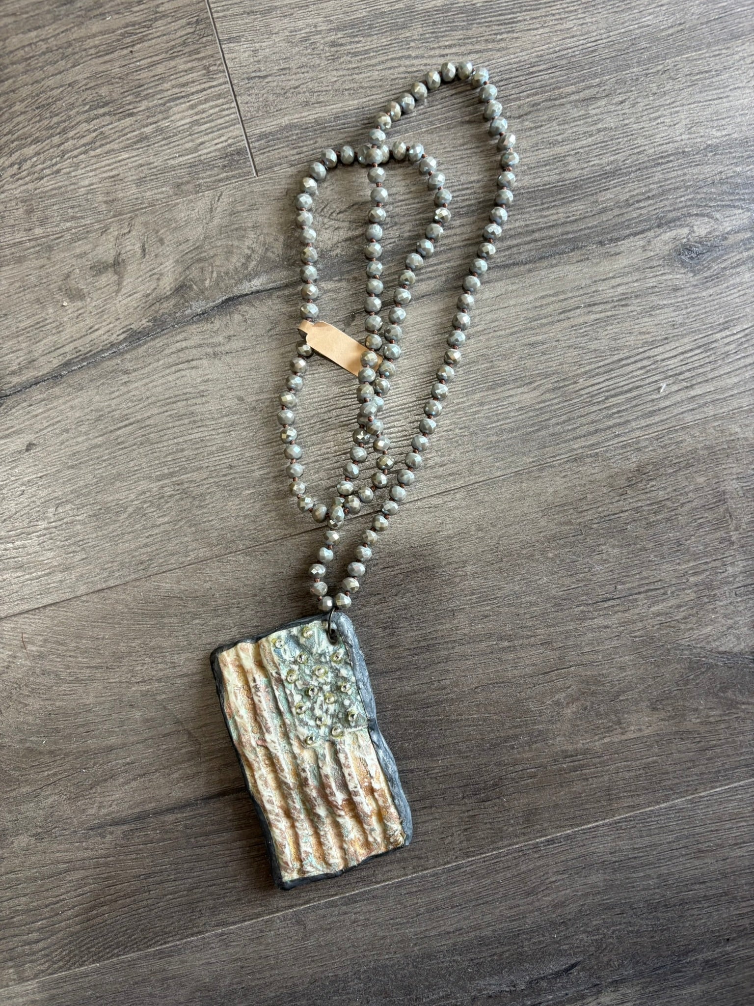 Old Glory Stone Necklace