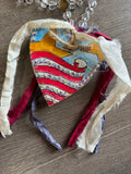 Painted Liberty Heart
