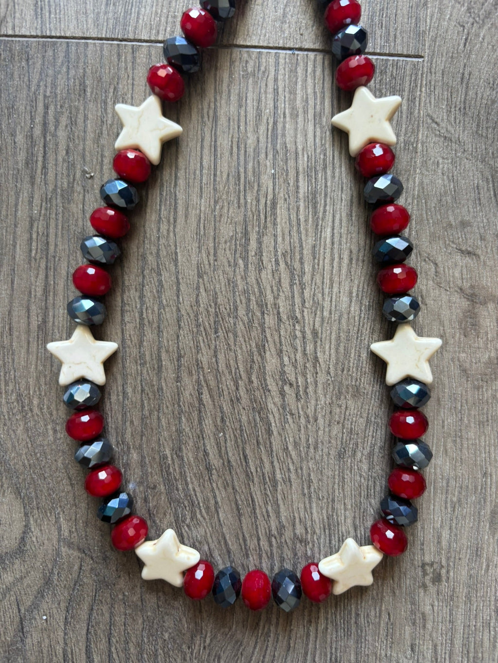 Ruby & Star Sparkler Necklace
