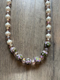 Enchanted Garden Pearl Necklace