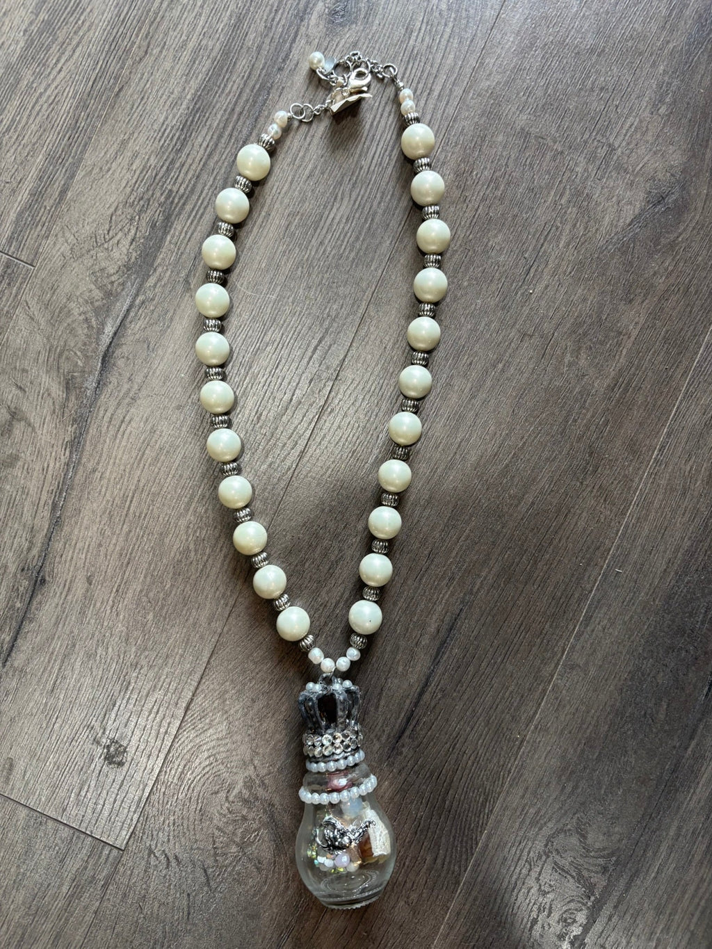 Majestic Wish in a Bottle Necklace