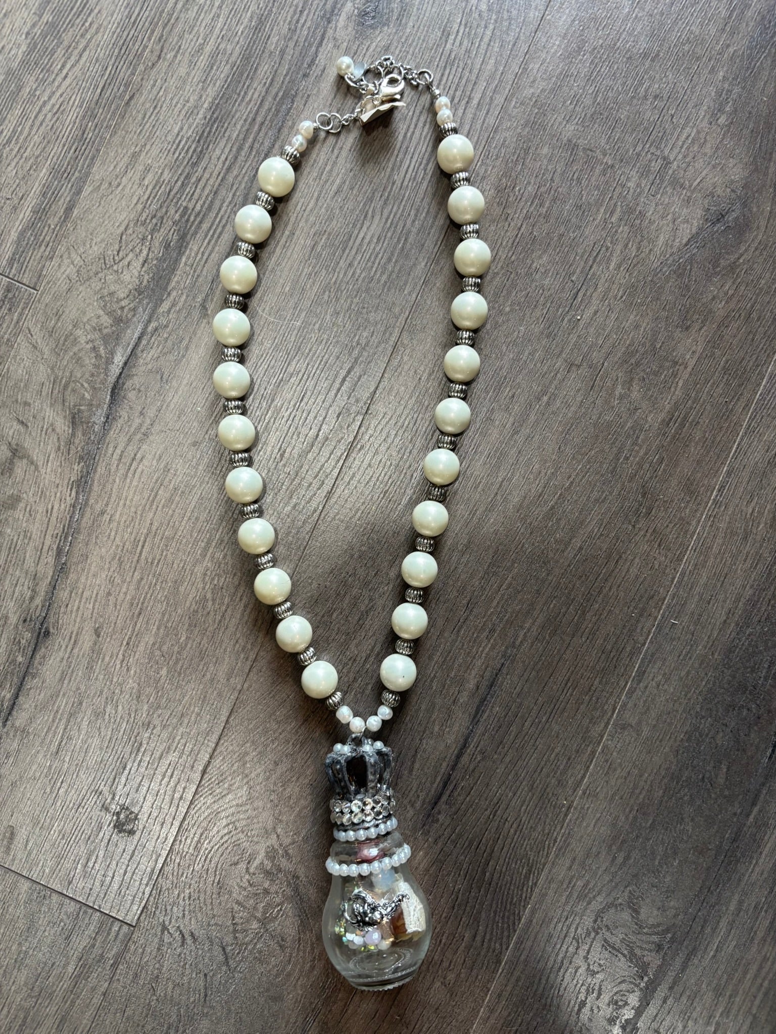 Majestic Wish in a Bottle Necklace