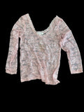 Pink Lace Layer Shirt