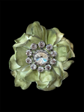 Olive Flower Slide