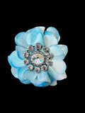 Turquoise Flower Slide