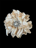 Cream Flower Pin