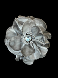Gray Flower Pin