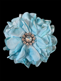Turquoise Flower Pin