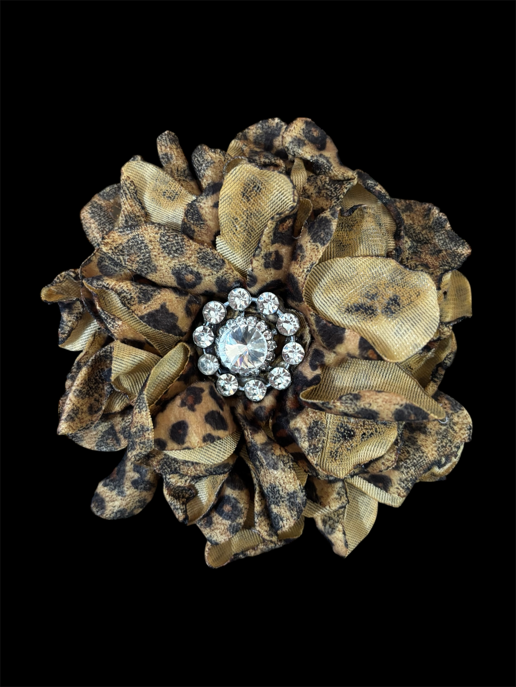 Leopard Flower Pin