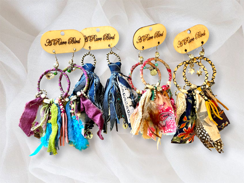 Boho Aura Vintage Earrings