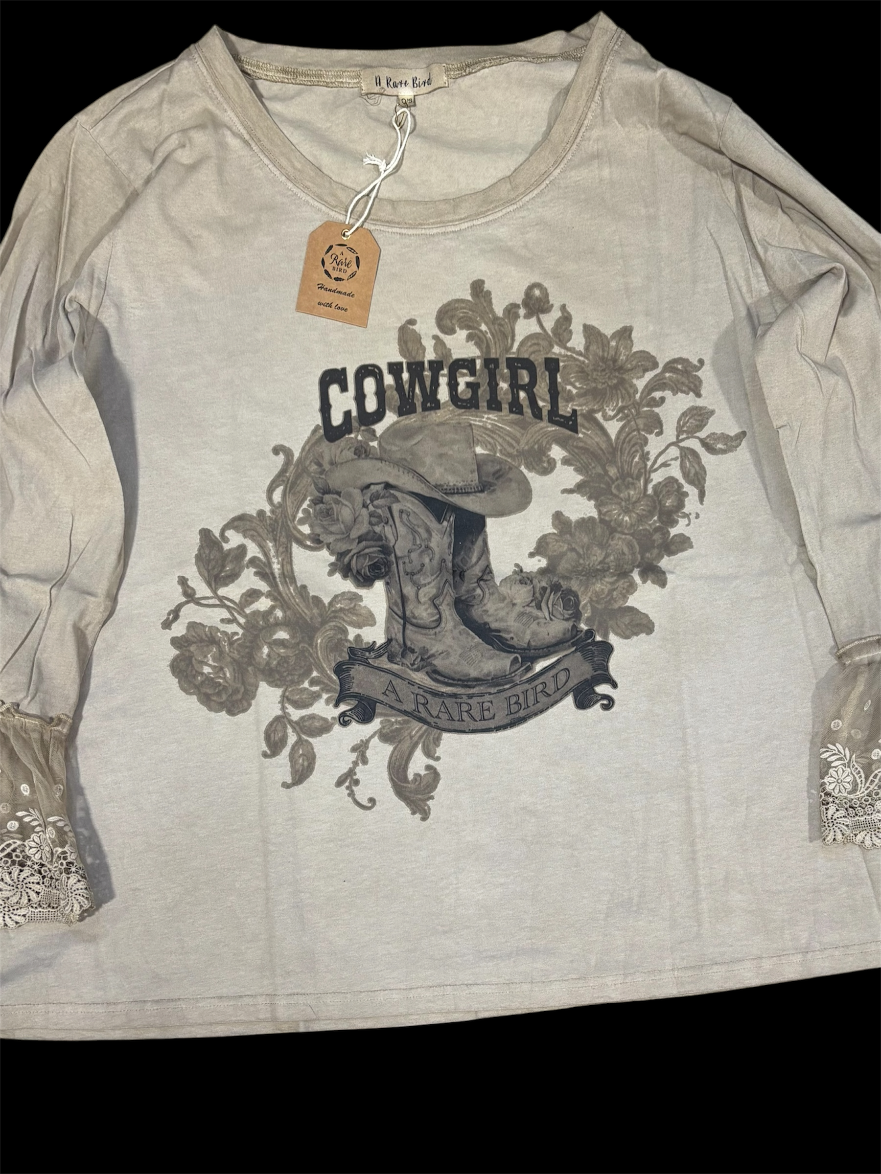 Rare Bird Cowgirl Shirt without Rhinestones