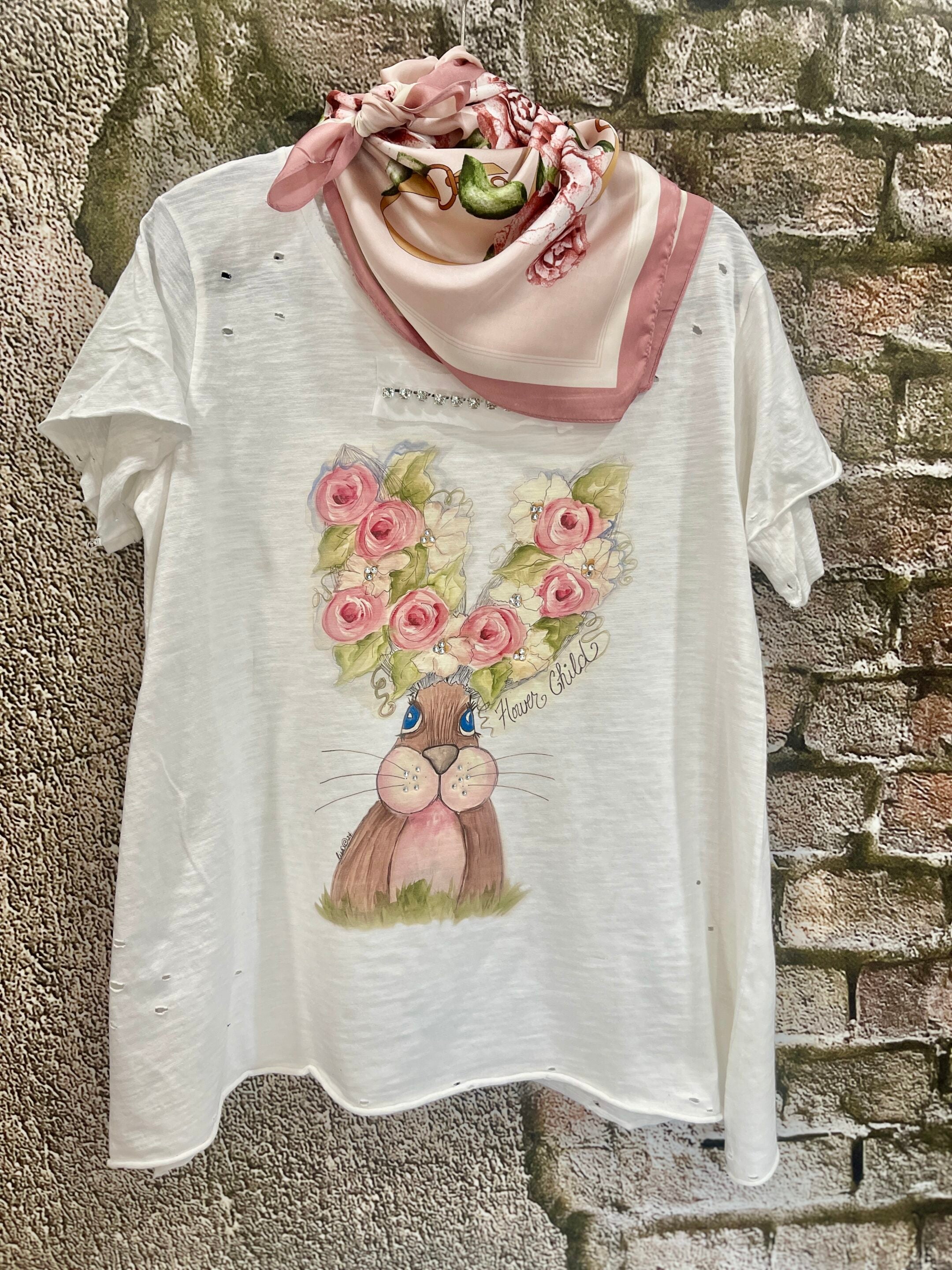 Flower Child Bunny Shirt Bundle image 0