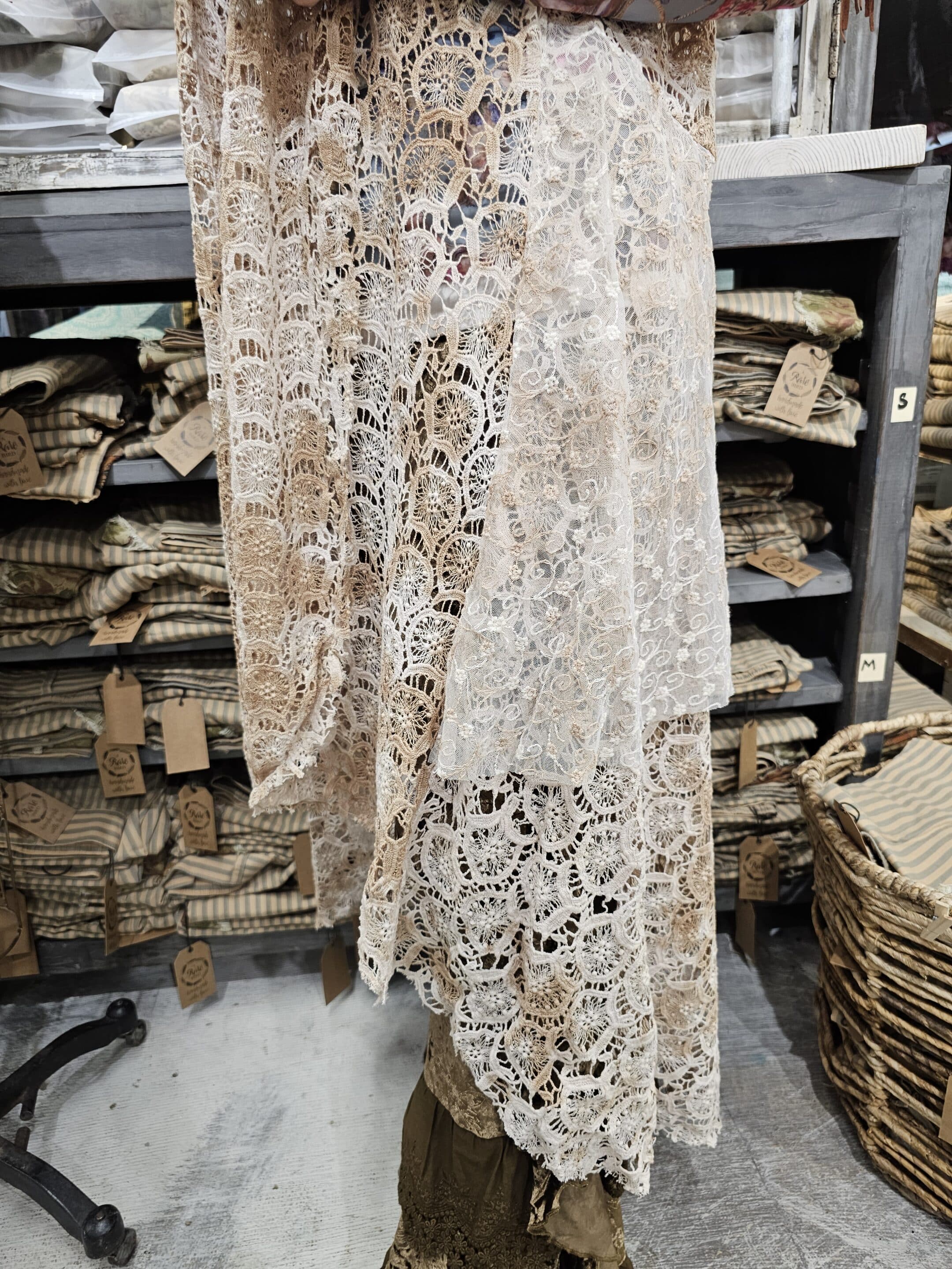 Morning Dove Lace Duster image 1