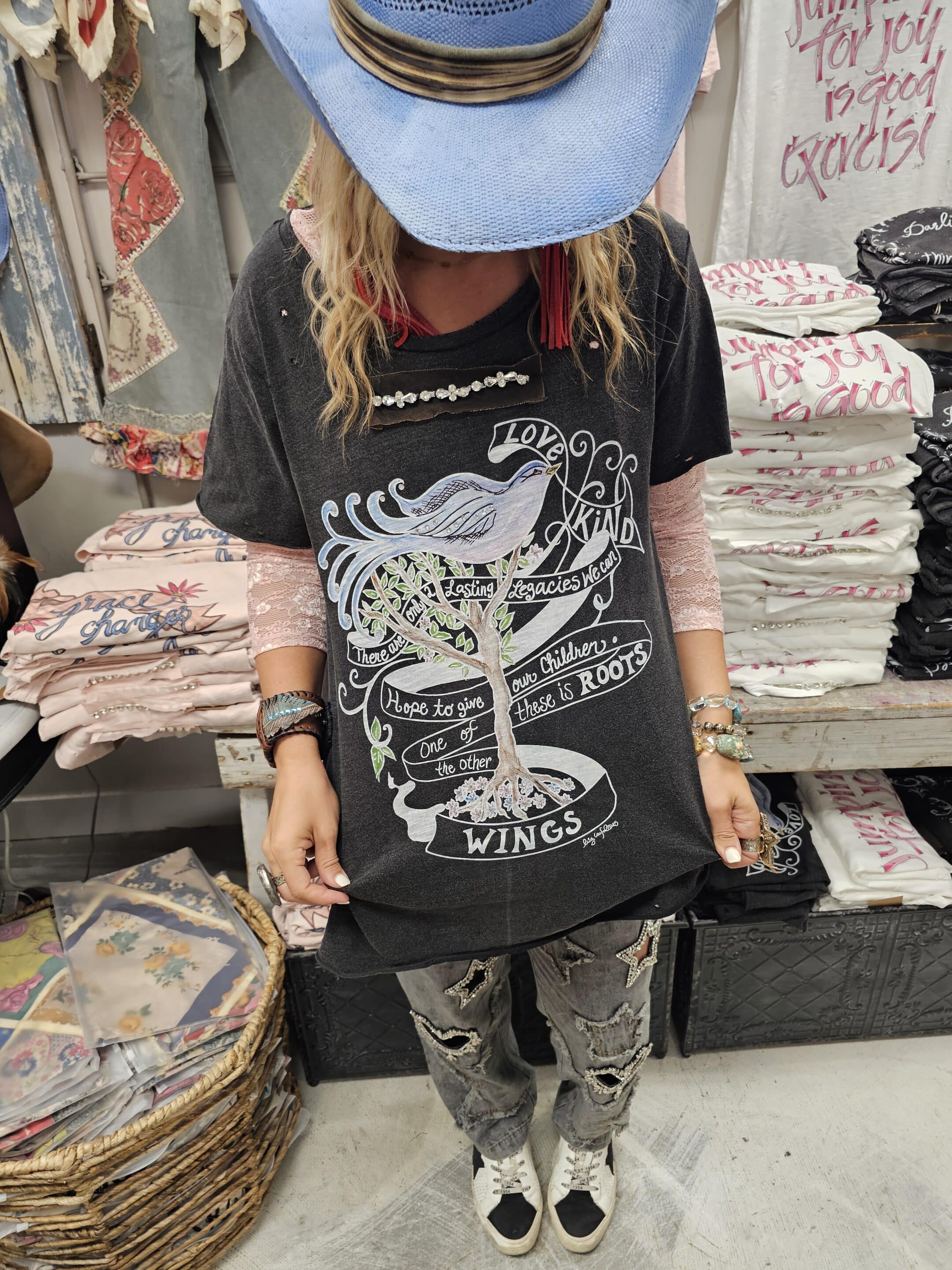 Roots and Wings Distressed Shirt Bundle image 2