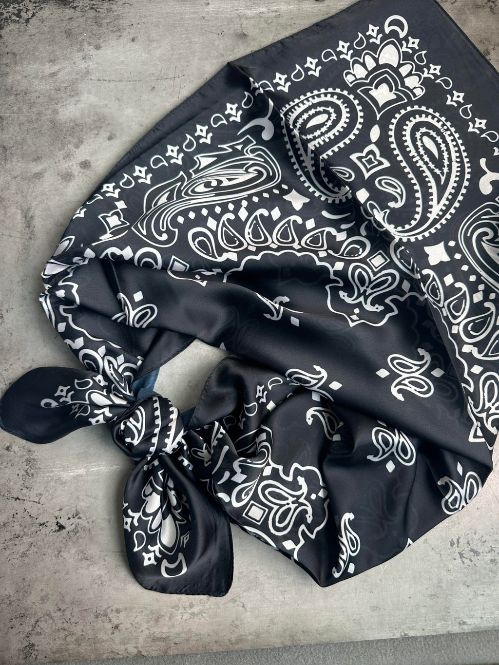 Black Bandana Wild Rag image 0
