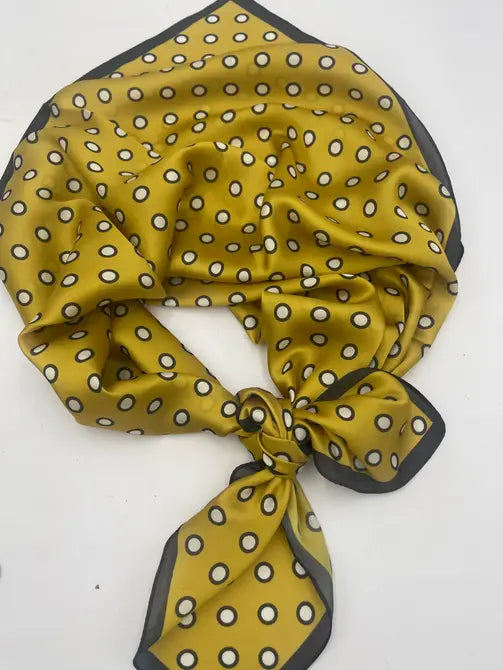 MUSTARD DOT WILD RAG image 0