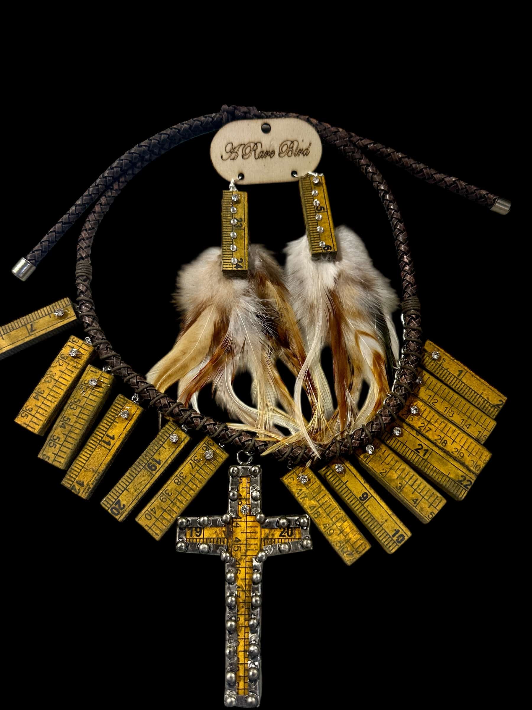 Vintage Yardstick Earrings image 2