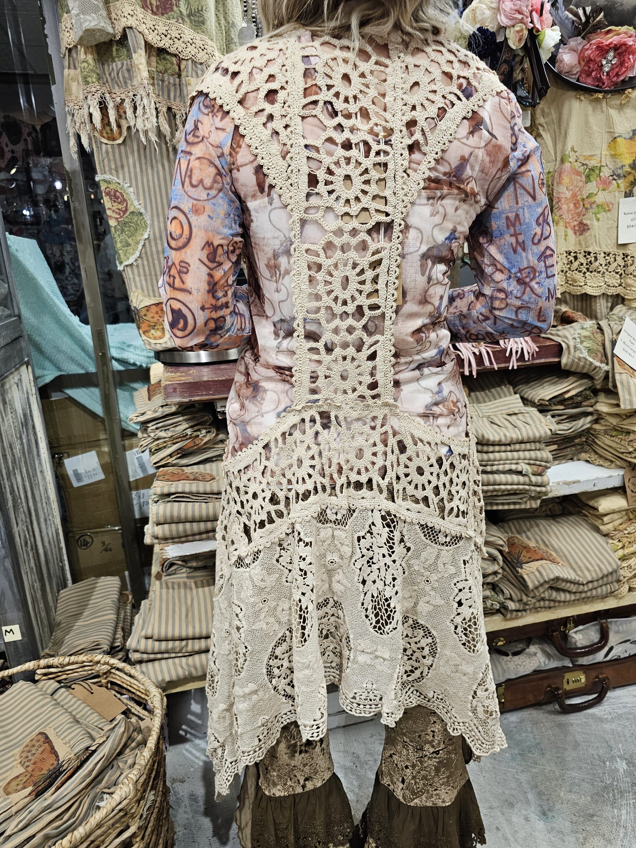 Magdalena Crocheted Duster Bundle image 1