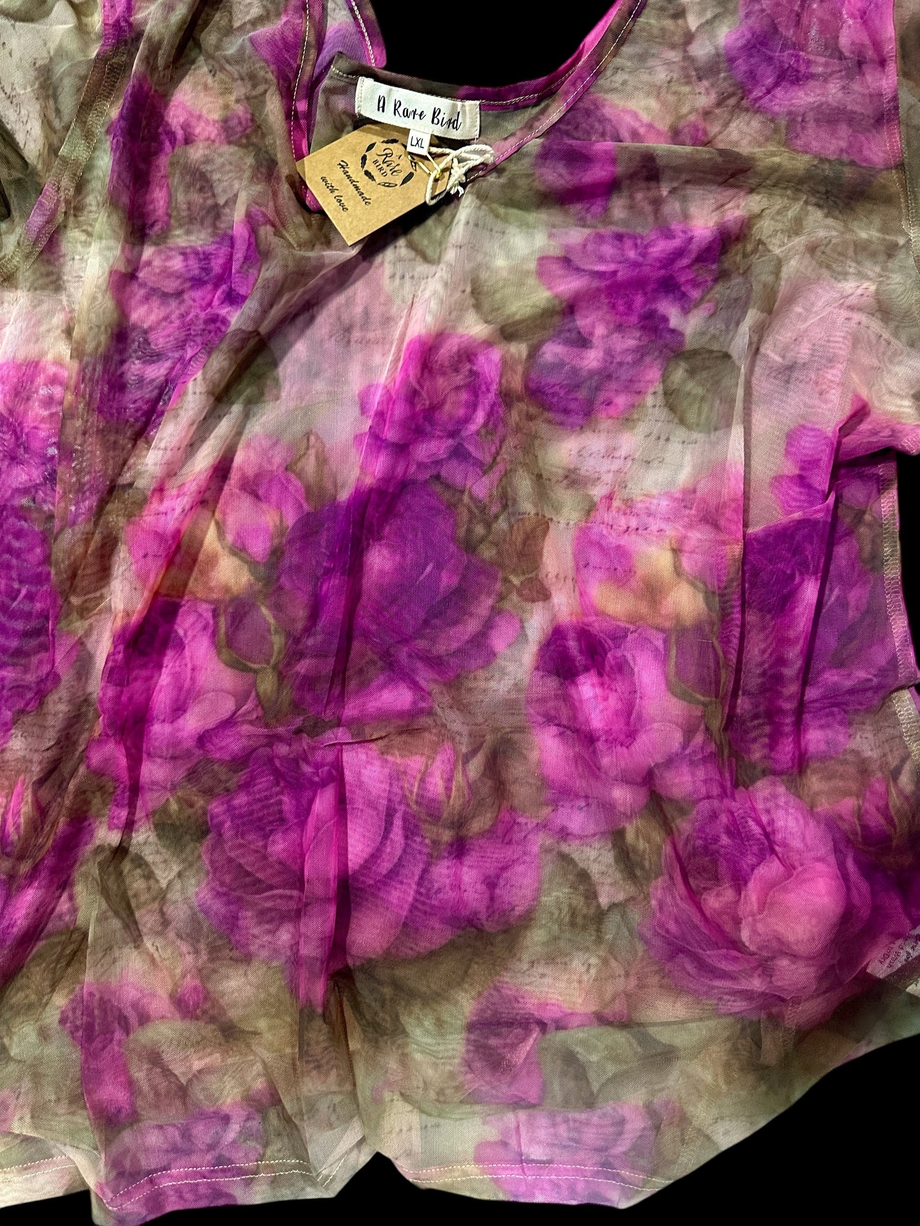 Roses Roses More Roses Mesh Top image 1