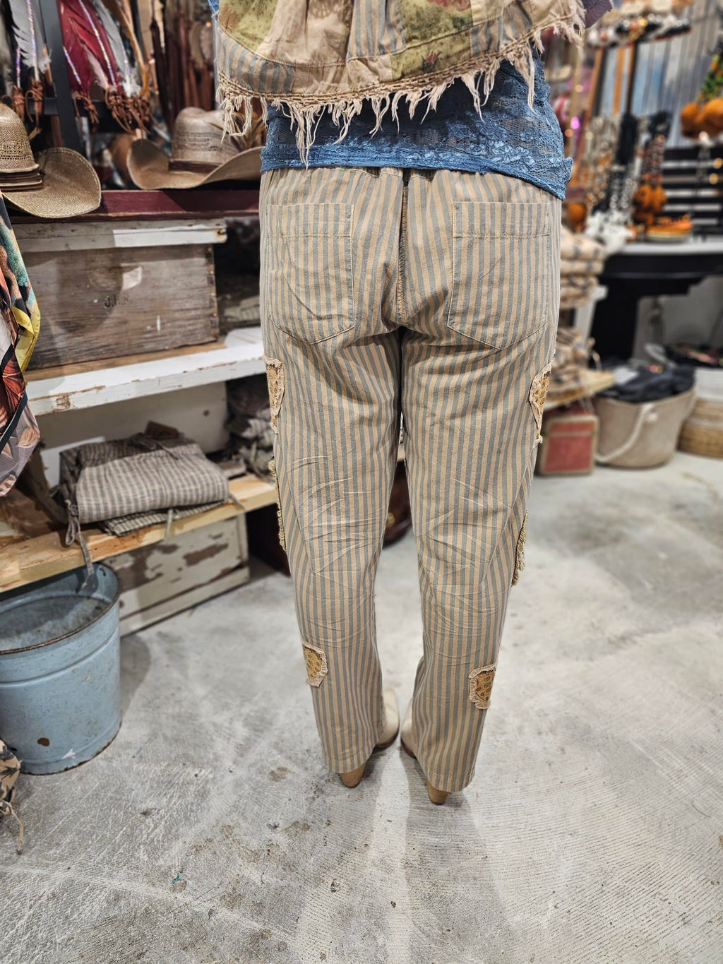 Stripe Butterfly Pant image 3