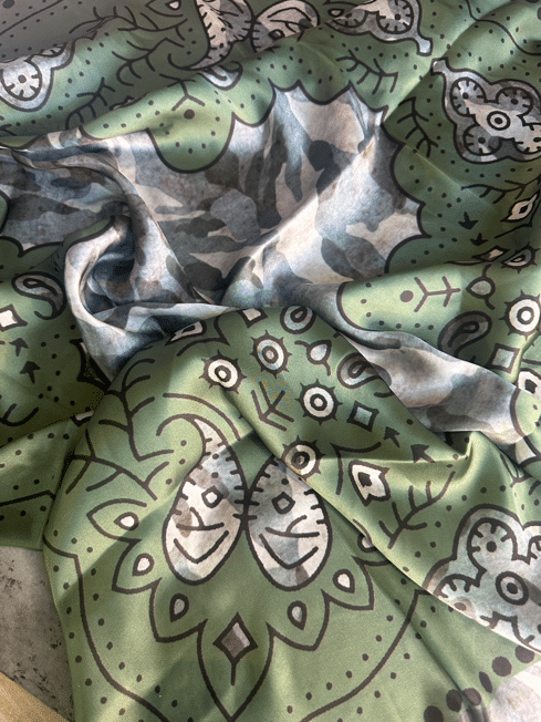 Woodsy Camo Wild Rag image 1