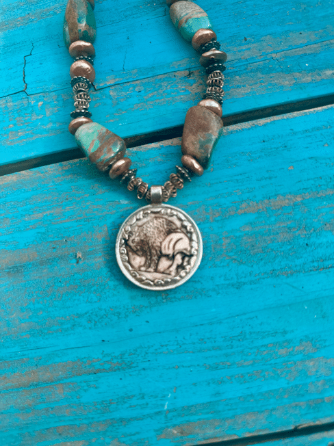 Buffalo/Indian Necklace image 3