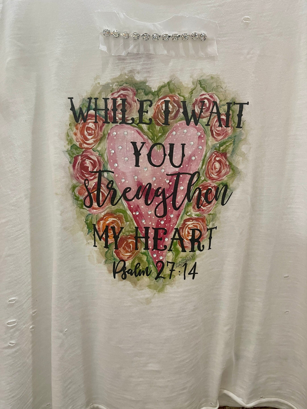 Strengthen My Heart Tattered Shirt Bundle image 3