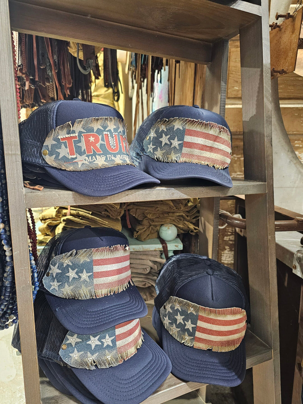 Old Glory Trucker Hat image 4