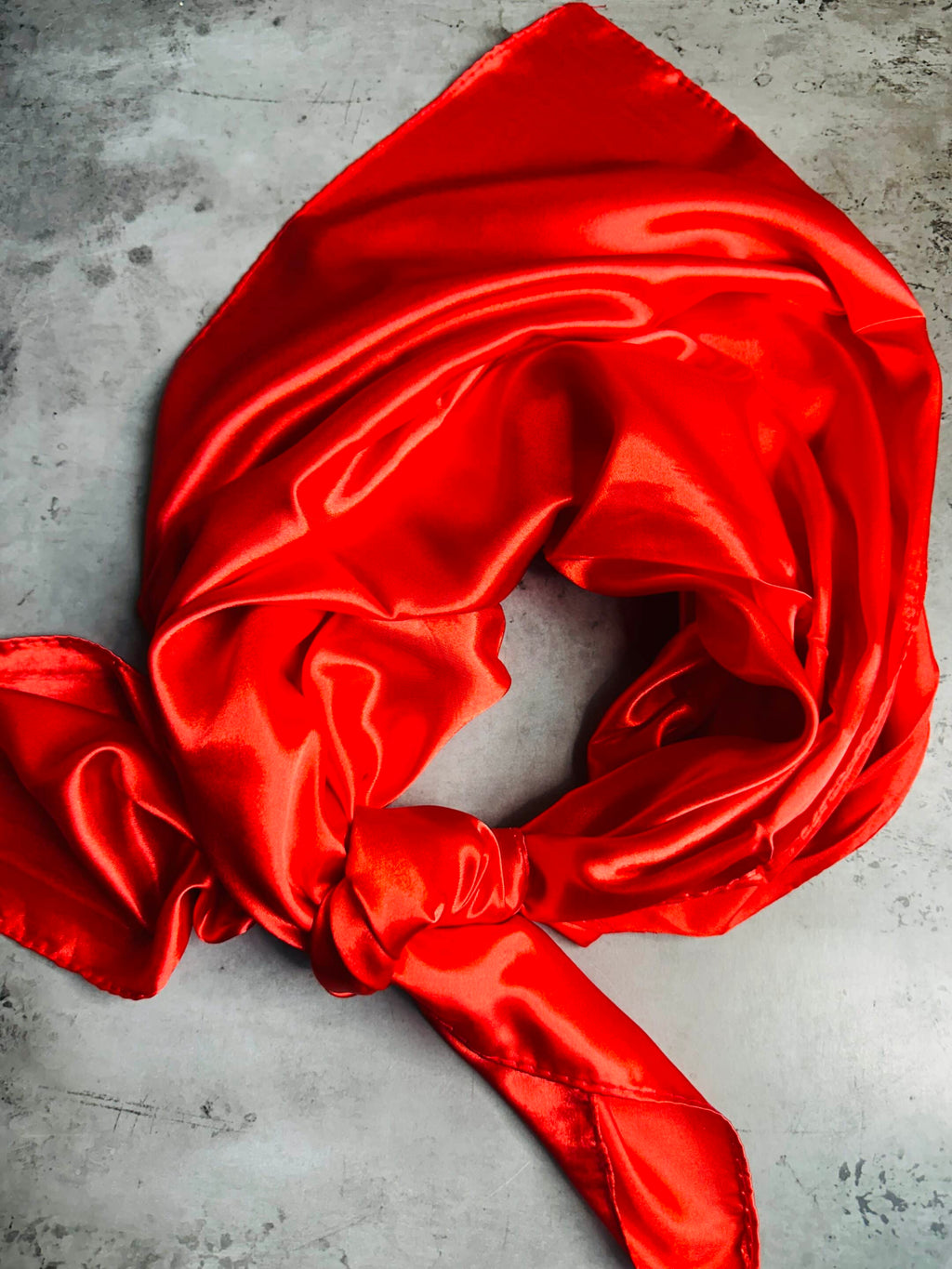 Scarlet Red Wild Rag image 3