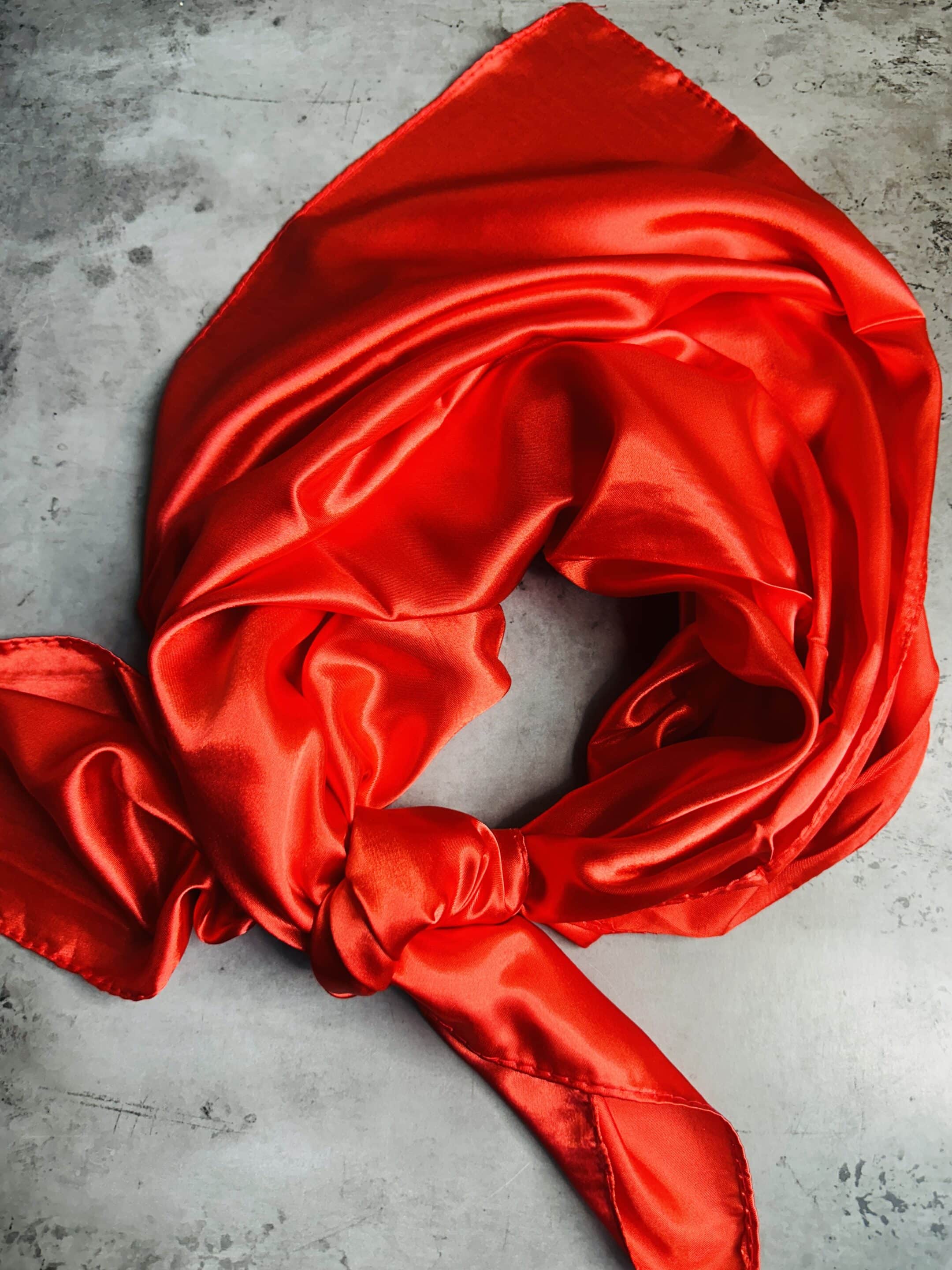 Scarlet Red Wild Rag image 3