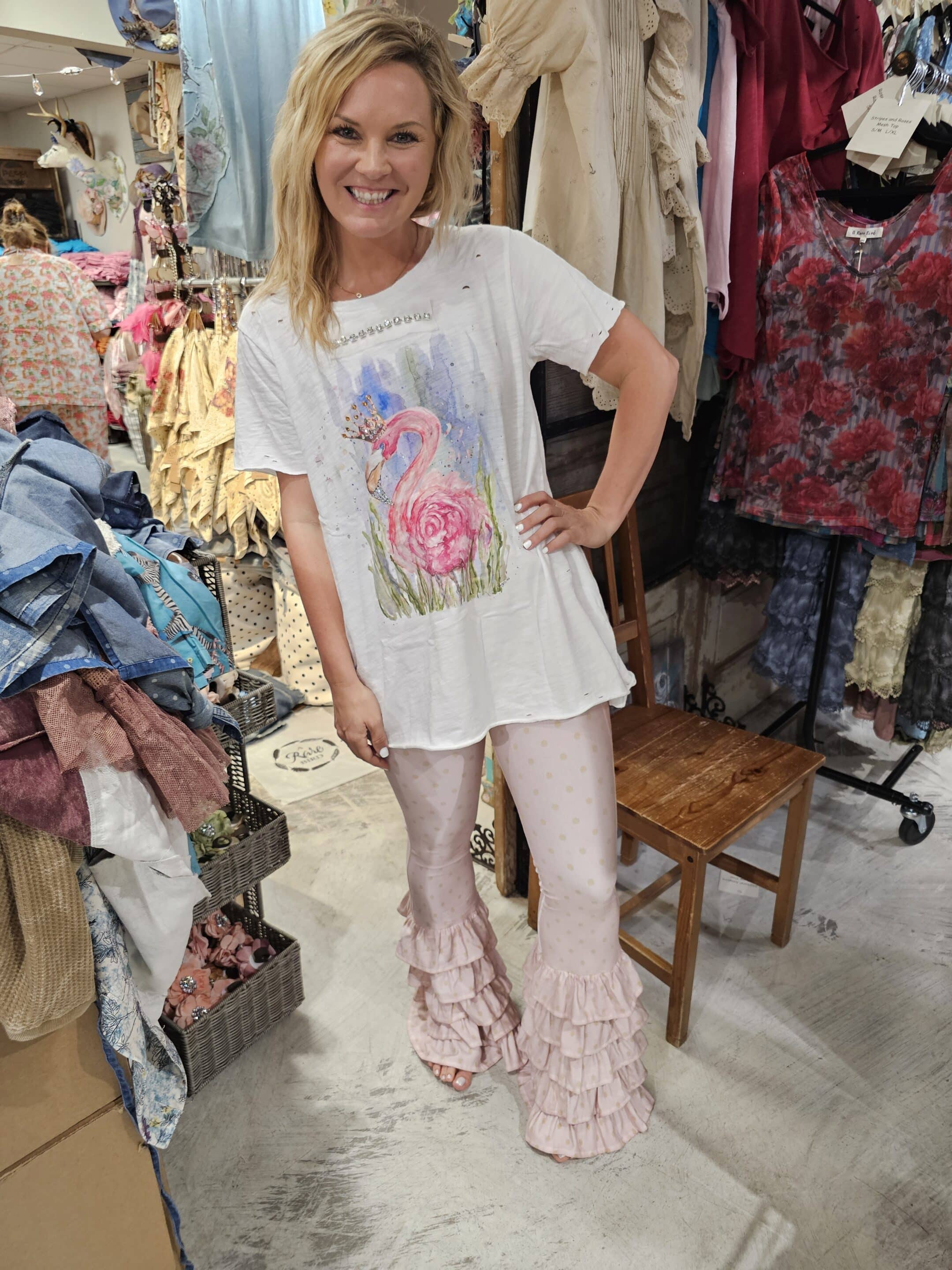 Flamazing Tattered Tee image 1