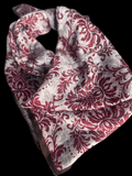 Cranberry Paisley Wild Rag image 0