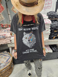 Wolf Pack Distressed Tee image 0