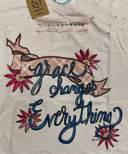 Grace changes Everything Tattered Shirt Bundle image 1