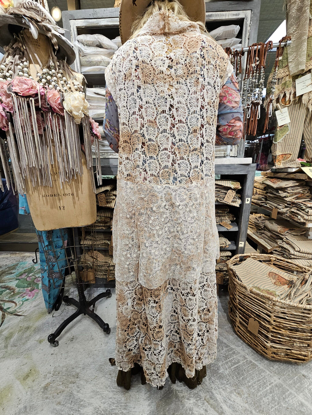 Morning Dove Lace Duster image 2