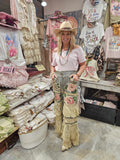 Rose Ticking Pant image 0