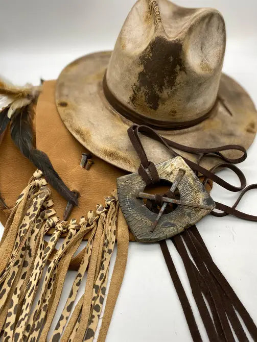"POPS" Distressed Fedora Bundle image 3