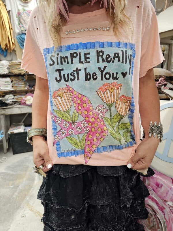 "Just Be You" Tattered Tee Bundle - Image 2