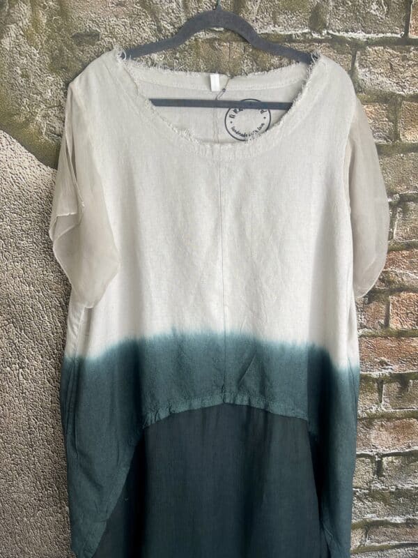 Dip Dye Wheat Ombre Dress