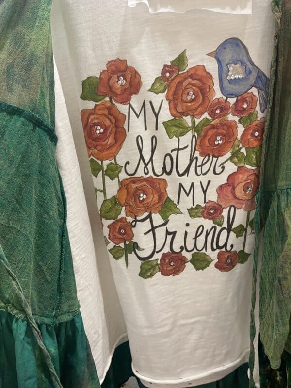 My Mother My Friend Tattered Tee