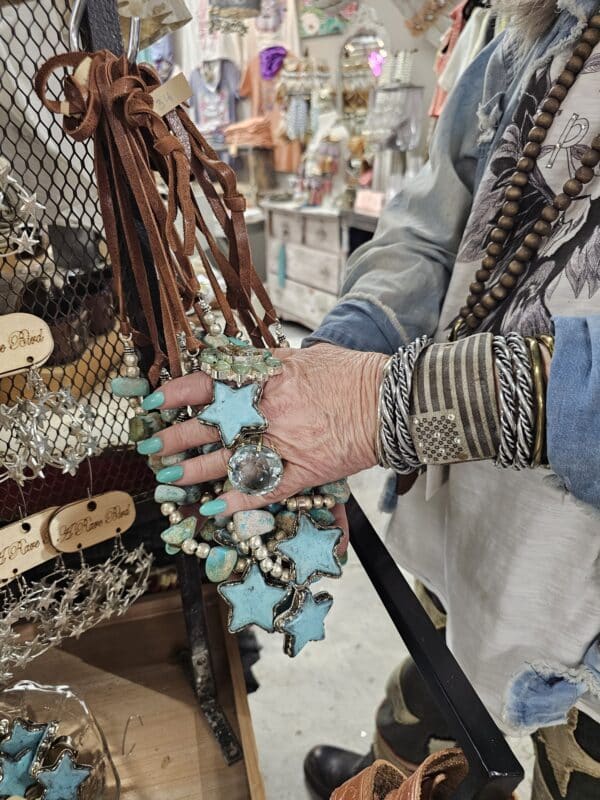 Turquoise Star Ring