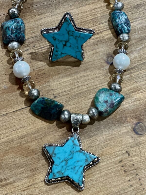 Turquoise Star Ring - Image 2